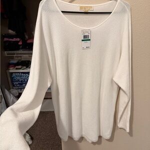 🆕 Michael Kors White Knit Sweater